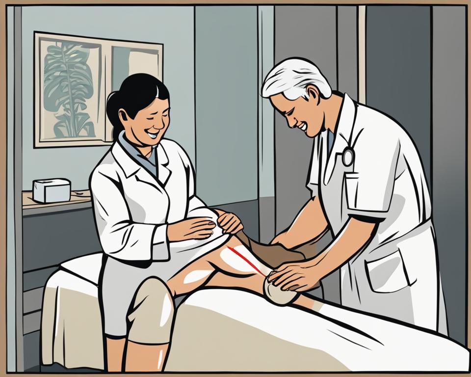 how to get rid of knee pain fast