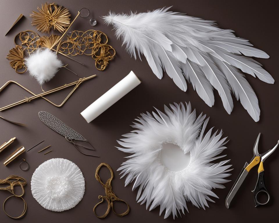 how to make angel wings