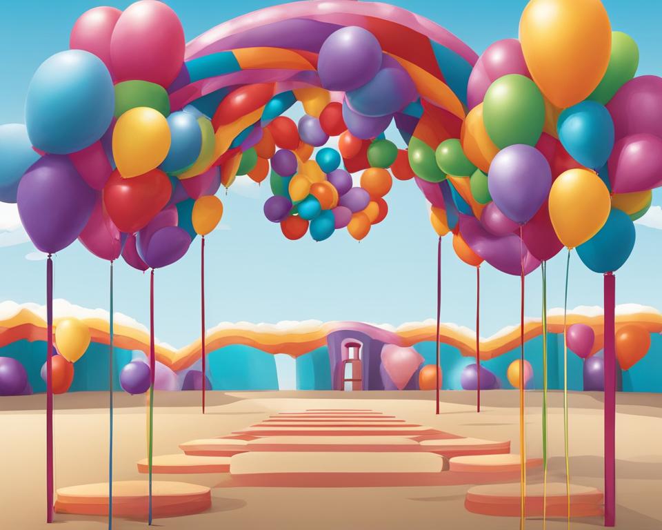 how to make balloon arch