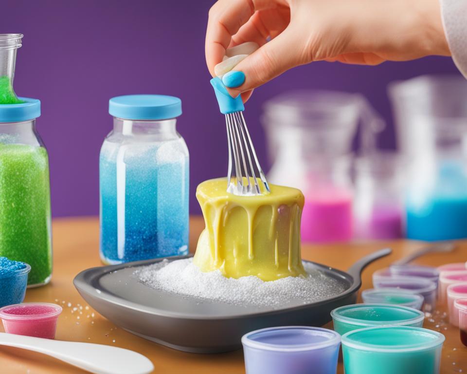how to make slime with baking soda