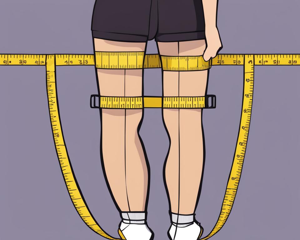 how to measure thighs