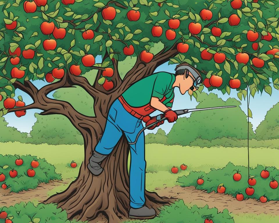 how to prune apple trees