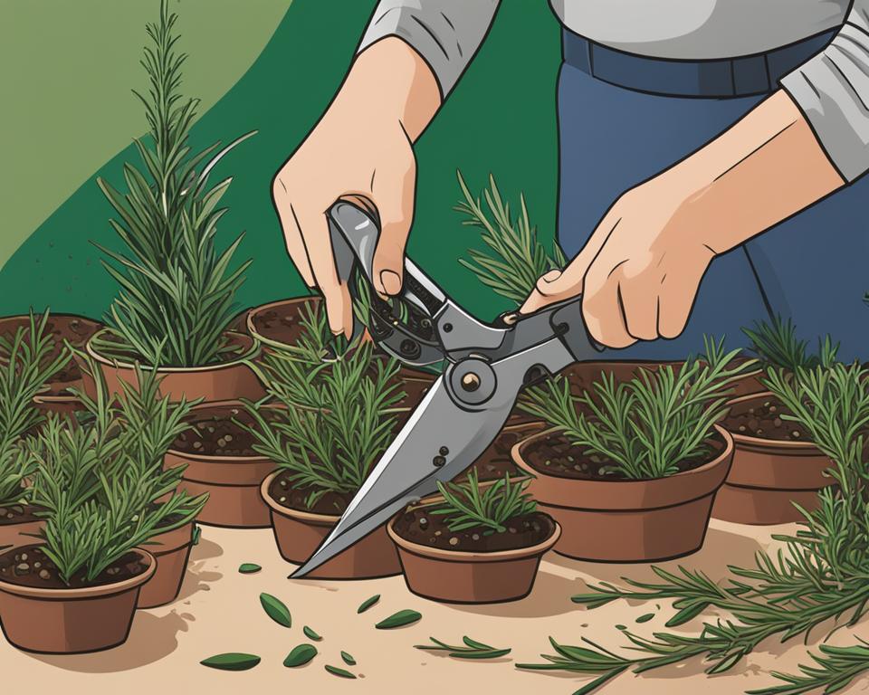 how to prune rosemary