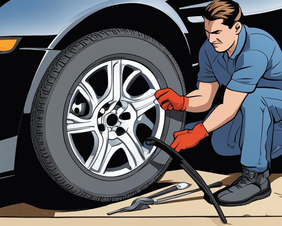 how to remove tire from rim