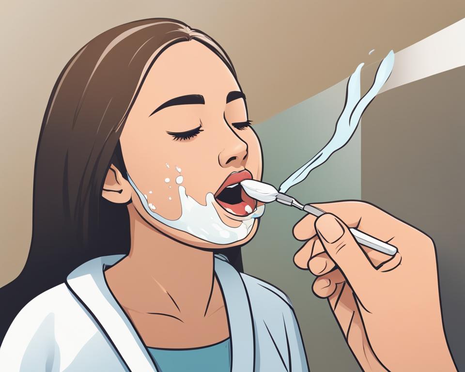 how to stop skin peeling inside mouth