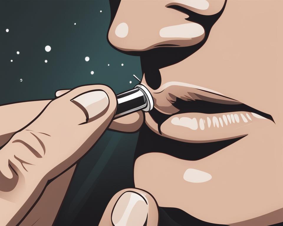 how to take out nose stud