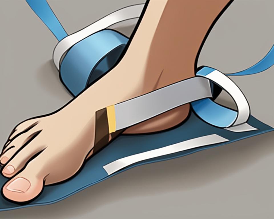 how to tape a broken toe