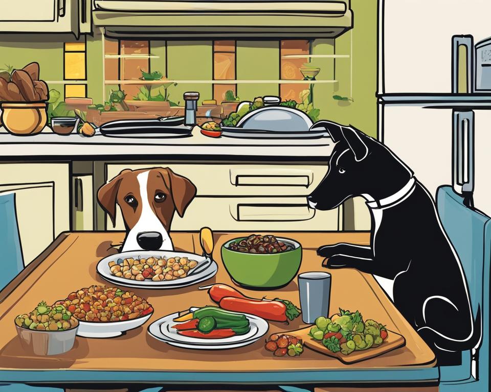 pros and cons of feeding dogs human food
