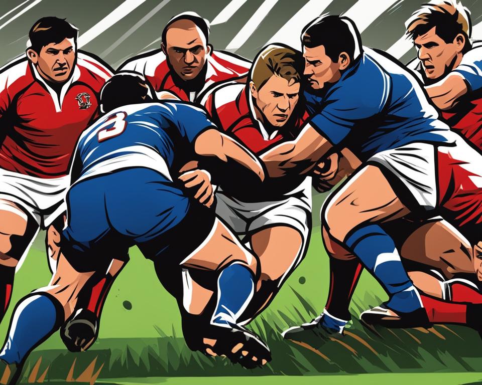 rugby scrum-half position