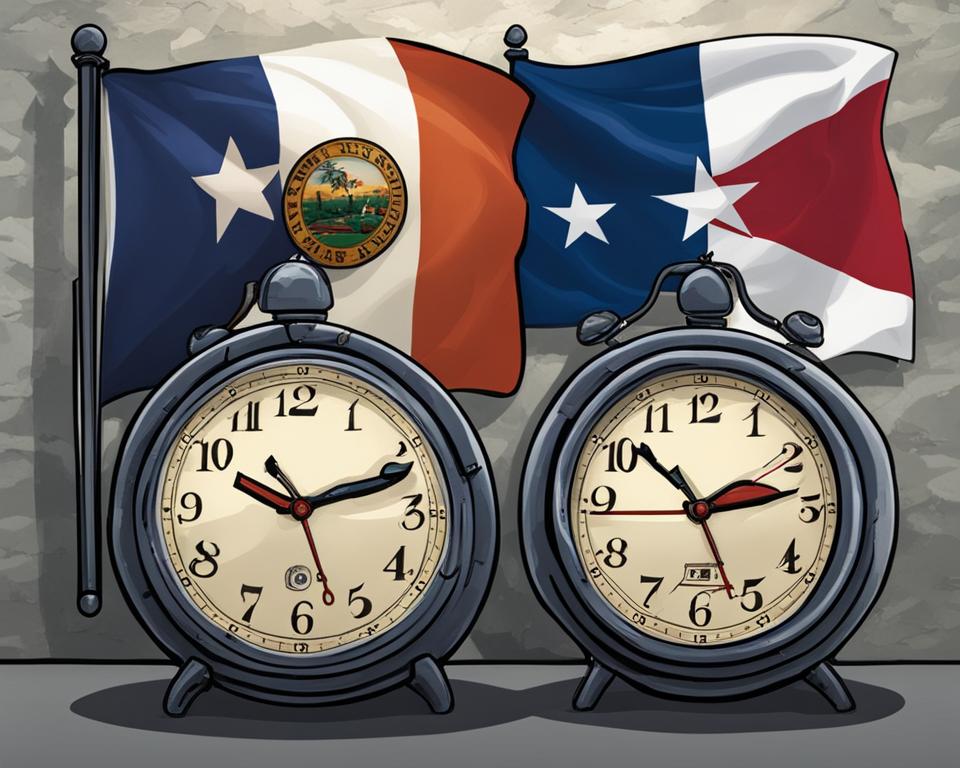 time difference between texas and florida