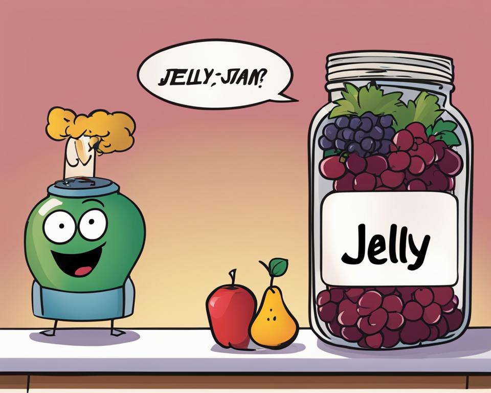 what is the difference between jelly and jam joke