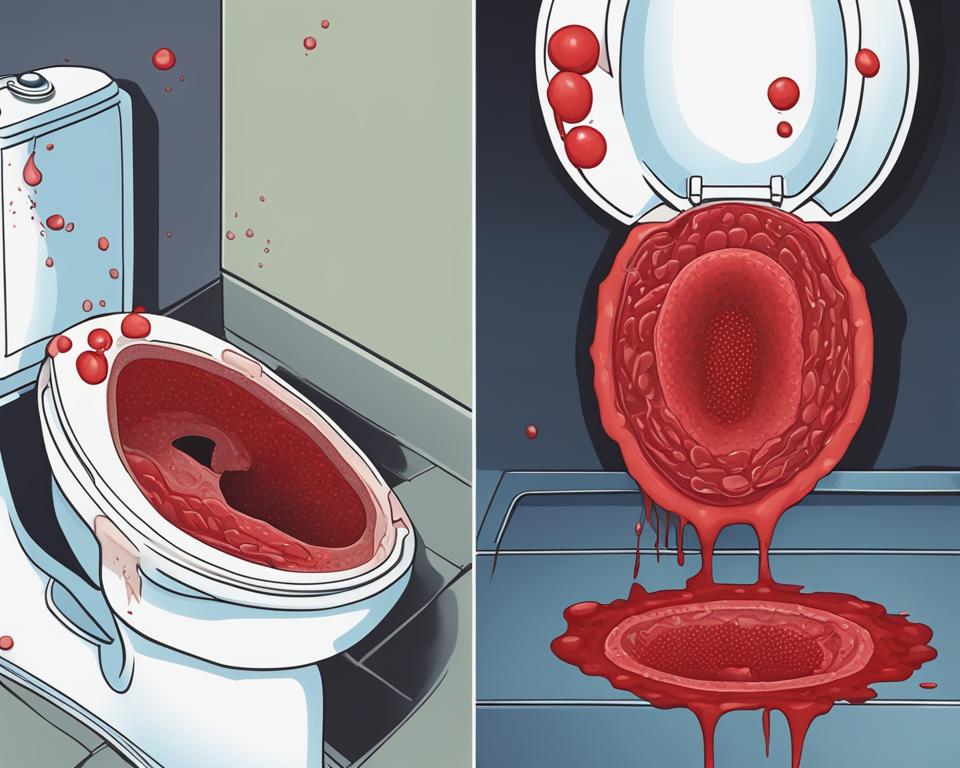 why do i bleed when i poop