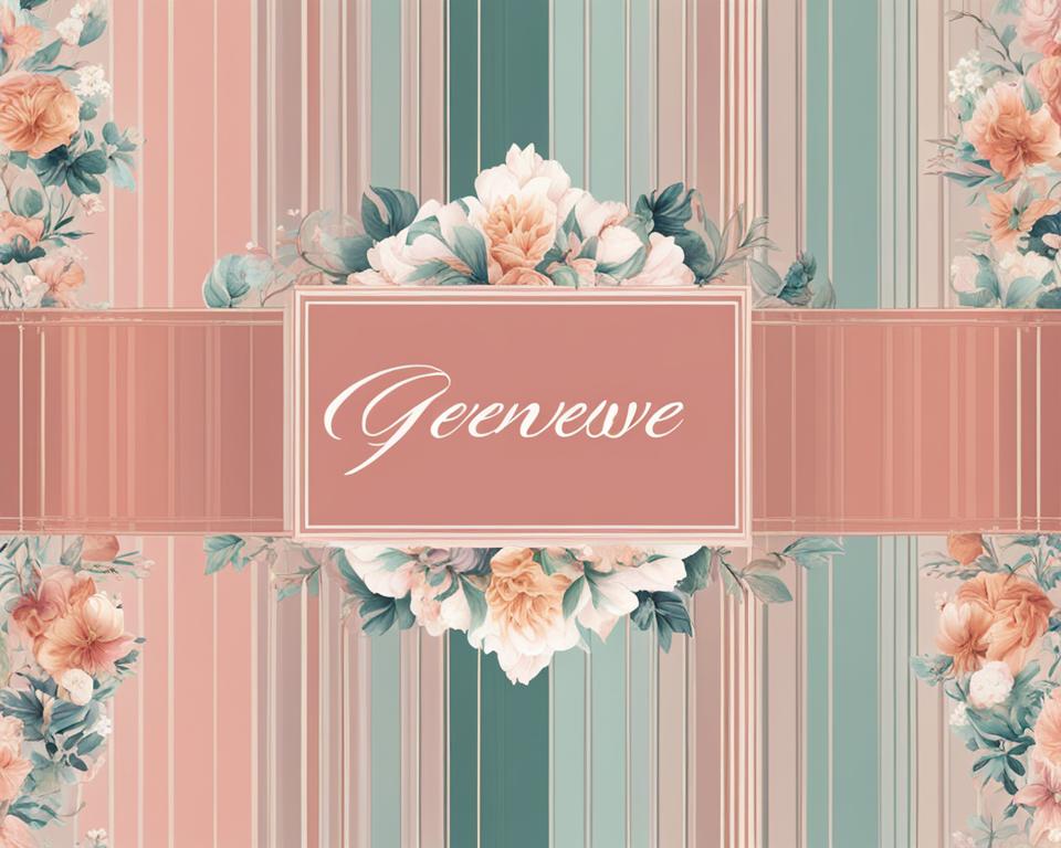 Names Like Genevieve