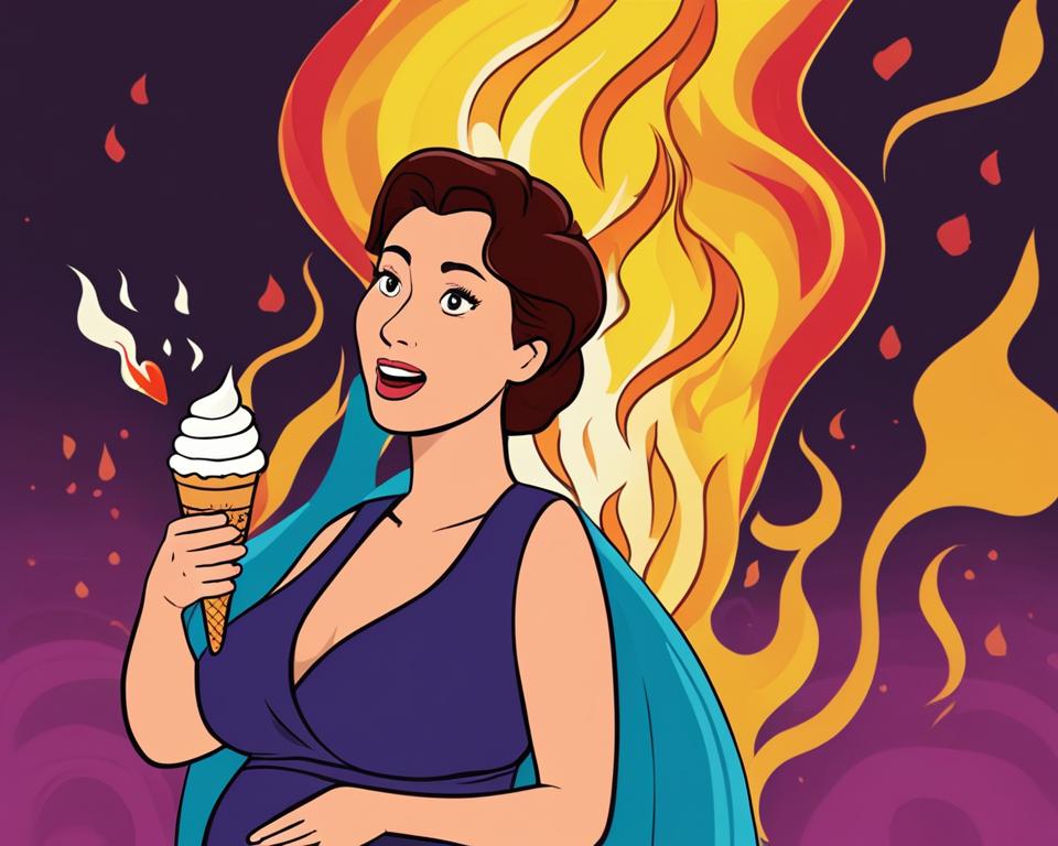 does ice cream help heartburn during pregnancy