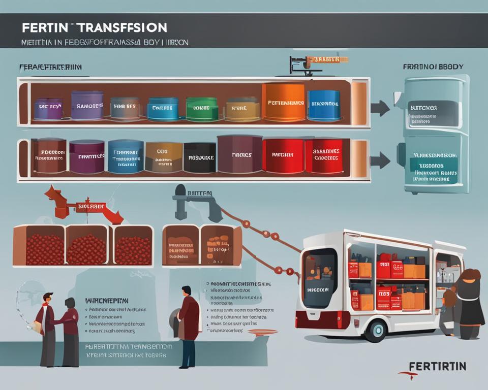 ferritin vs transferrin