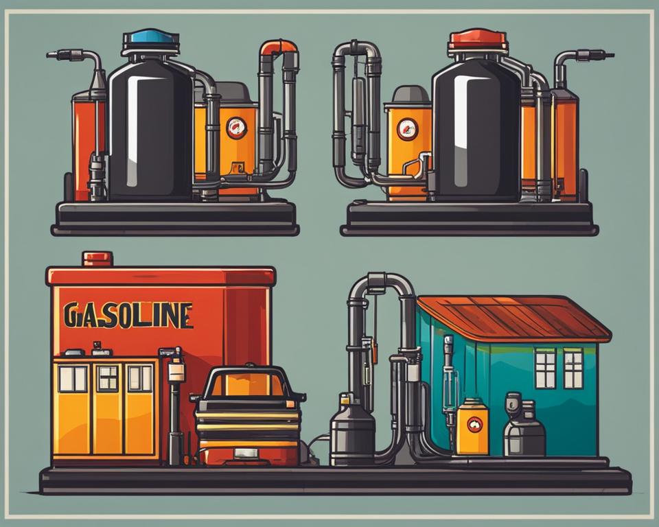 gasoline vs petroleum