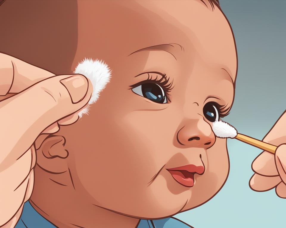 how to clean infant ears