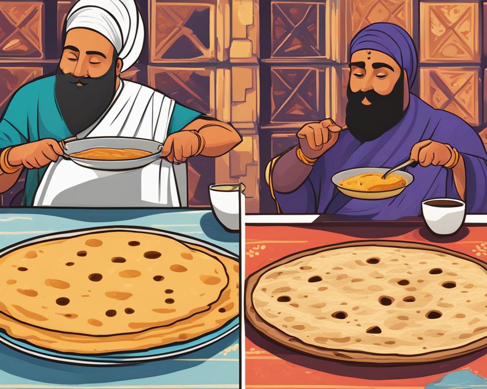roti vs chapati