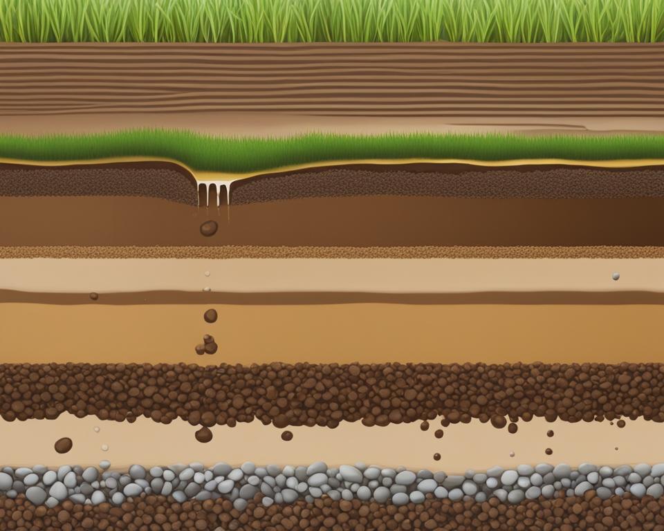 zone of aeration vs zone of saturation
