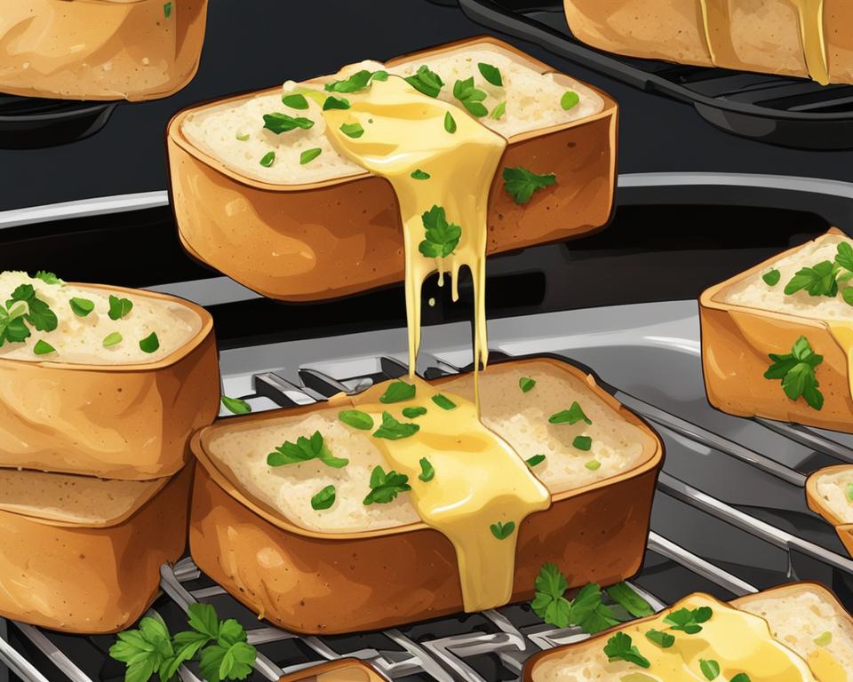 Air Fryer Garlic Bread Recipe