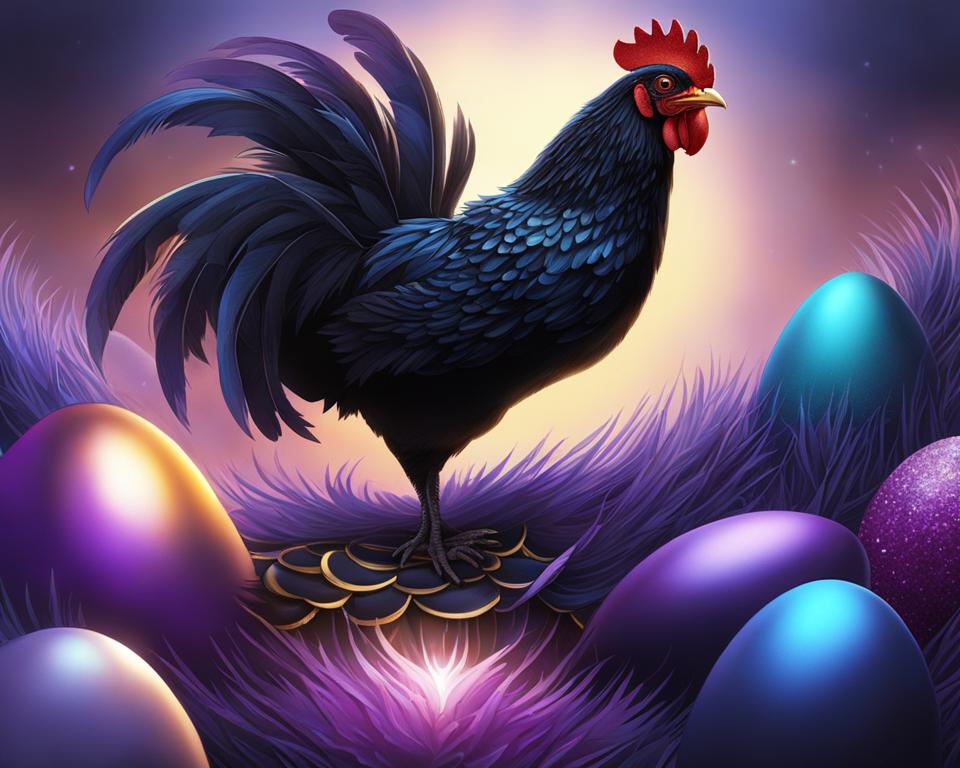 Black Chicken That Lays Black Eggs