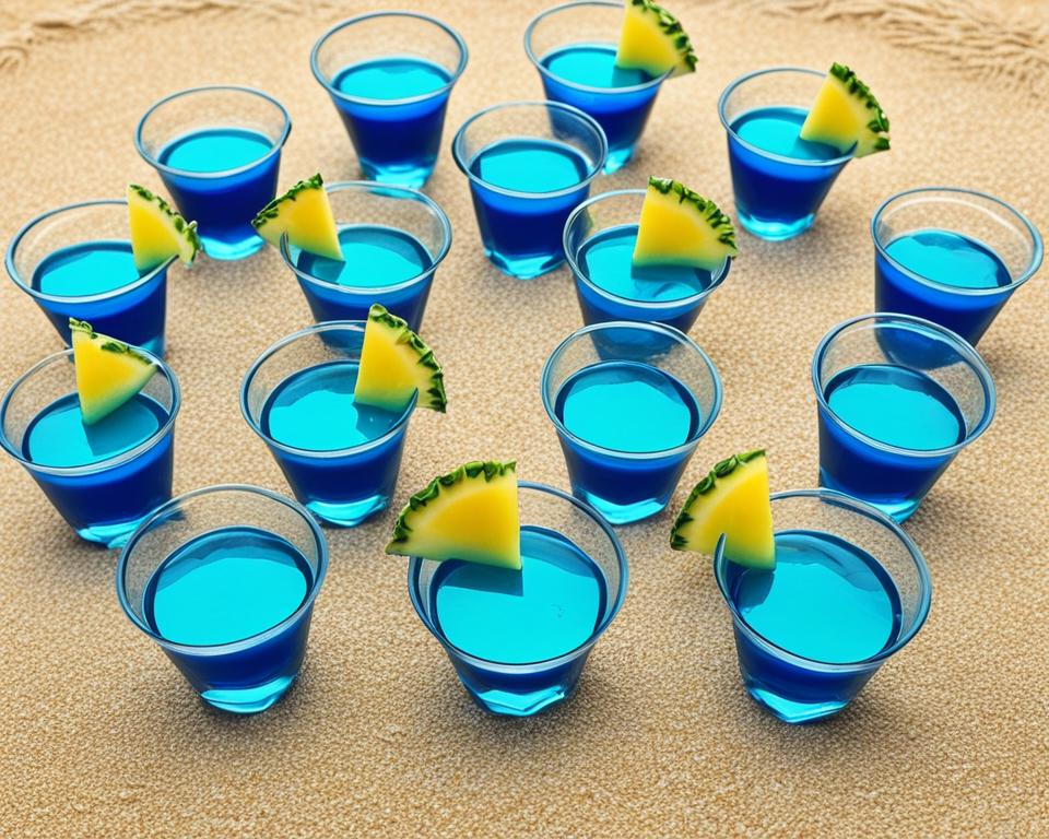 Blue Hawaiian Jello Shots Recipe