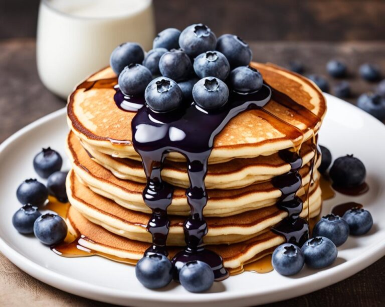 Blueberry Pancakes with Pancake Mix Recipe
