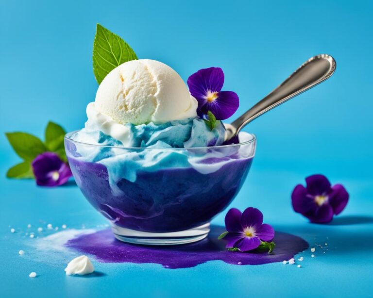 Butterfly Pea Ice Cream Recipe