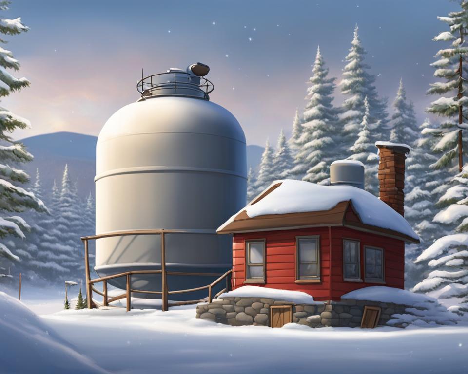 Can propane freeze outside?