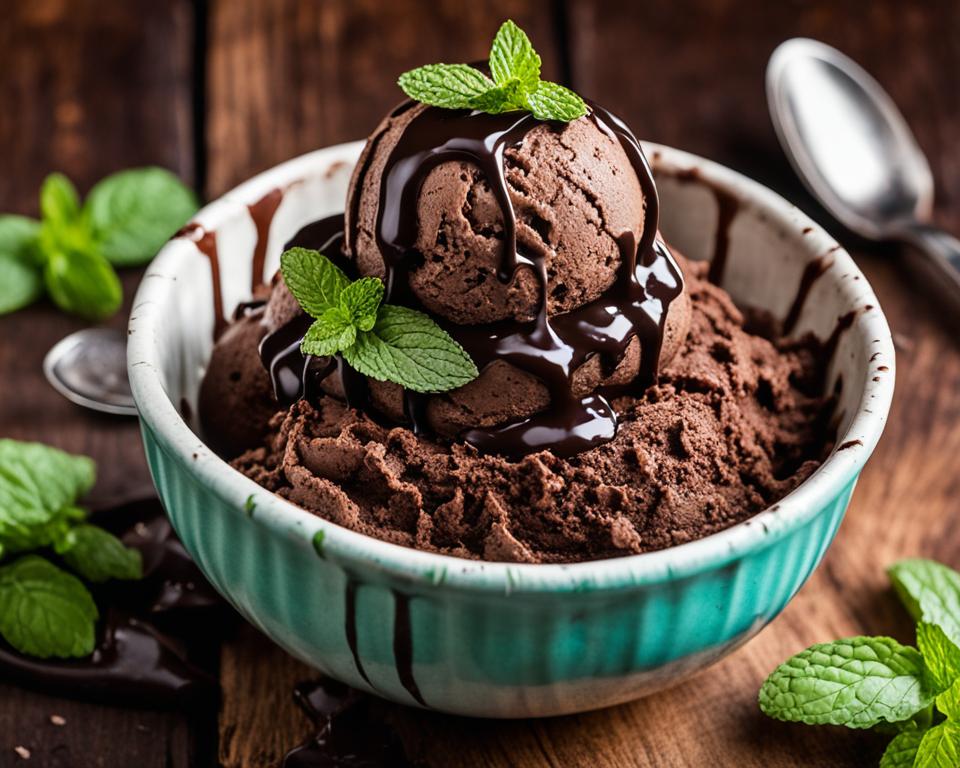 Chocolate Mint Ice Cream Recipe