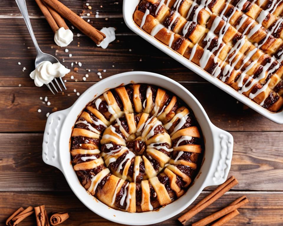 Cinnamon Roll Bread Pudding Recipe