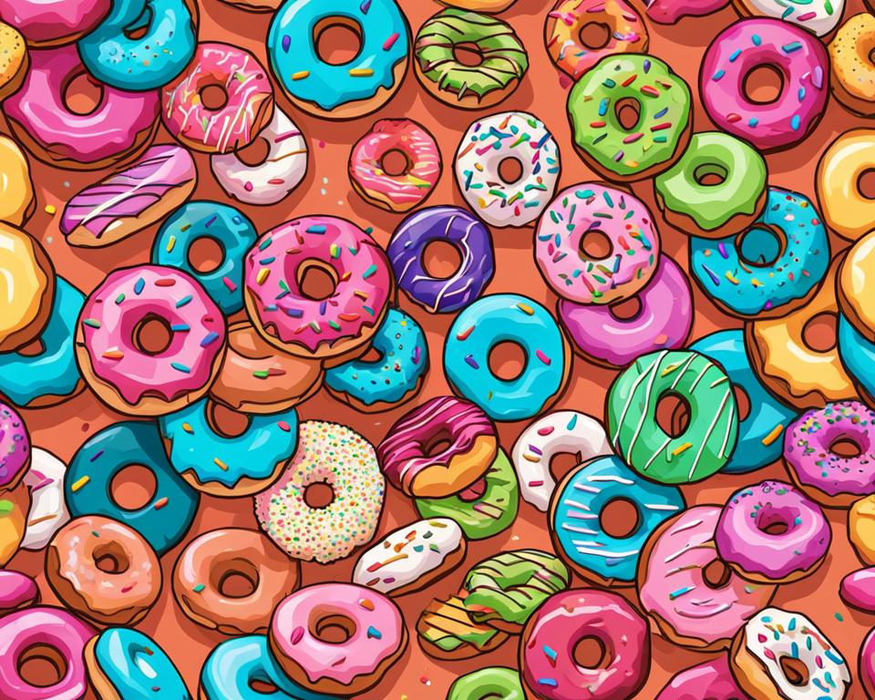 Colorful Donuts Recipe