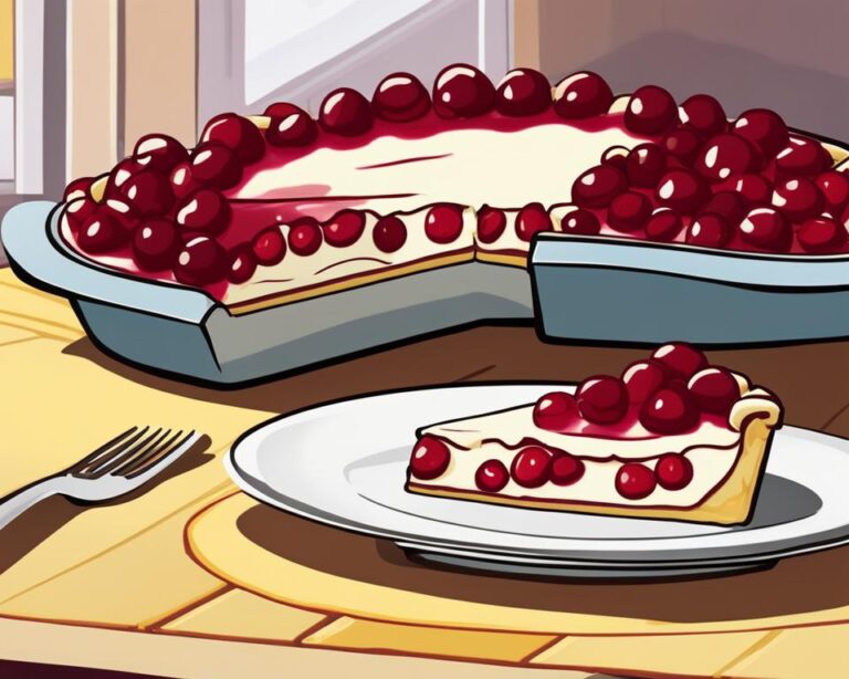 Cranberry Custard Pie Recipe