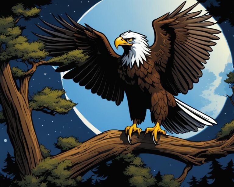 Do Eagles Hunt at Night?