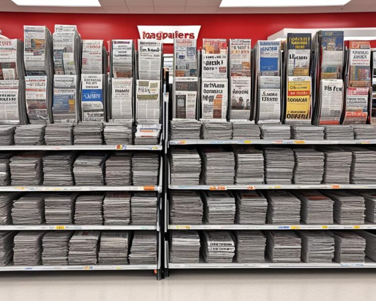 Does Target or WalMart Sell Newspapers?