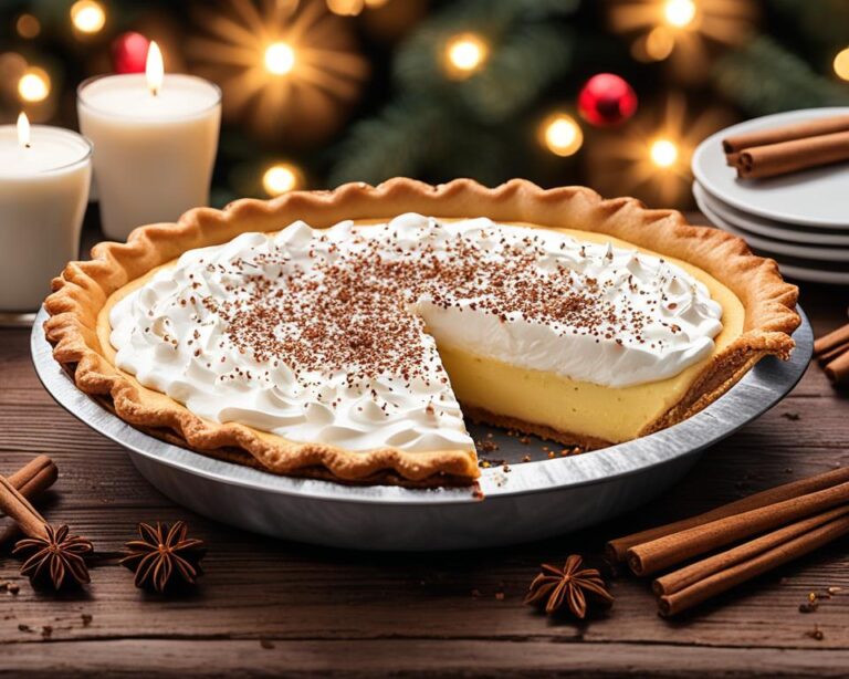 Eggnog Pie Recipe 1964