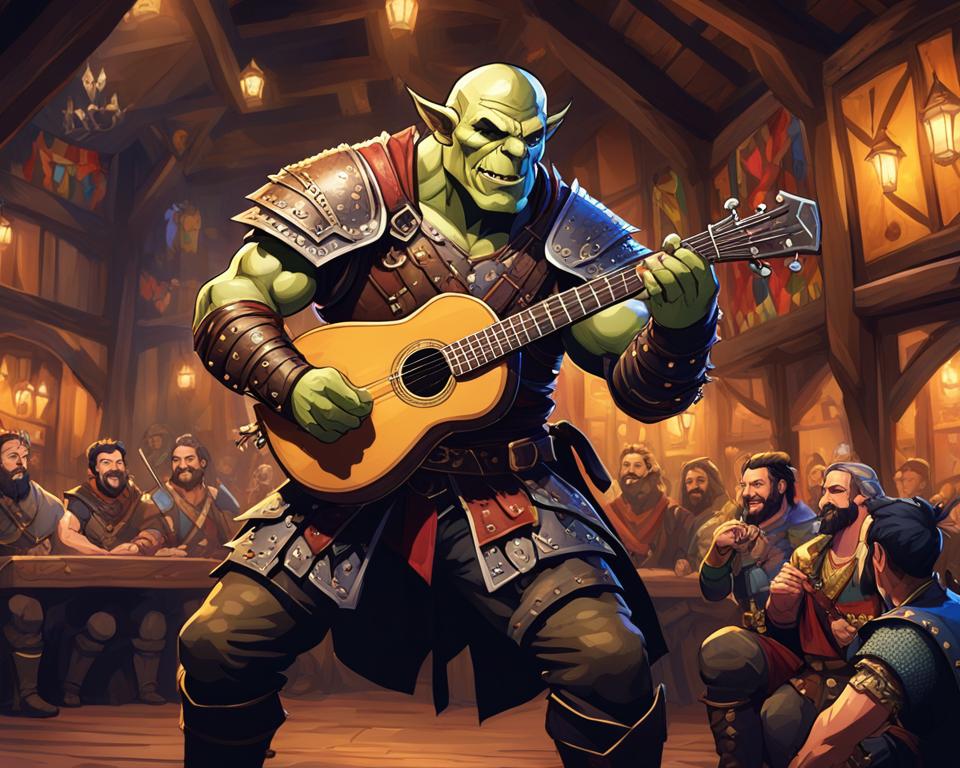 Half Orc Bard Guide (DND 5E)