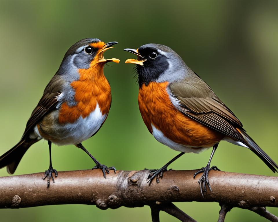 How Do Robins Mate?