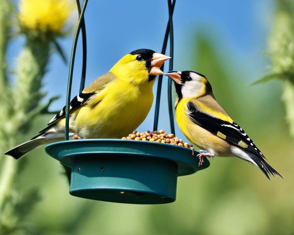 How to Attract Goldfinches