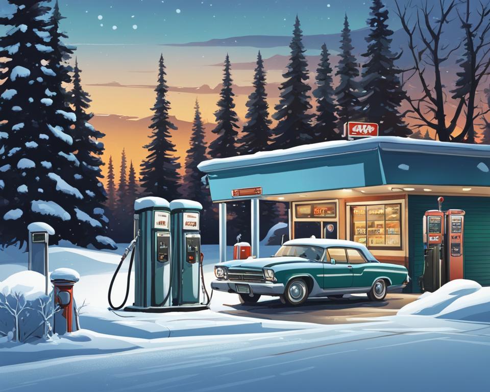 Is it safe to get gas in negative temperatures?