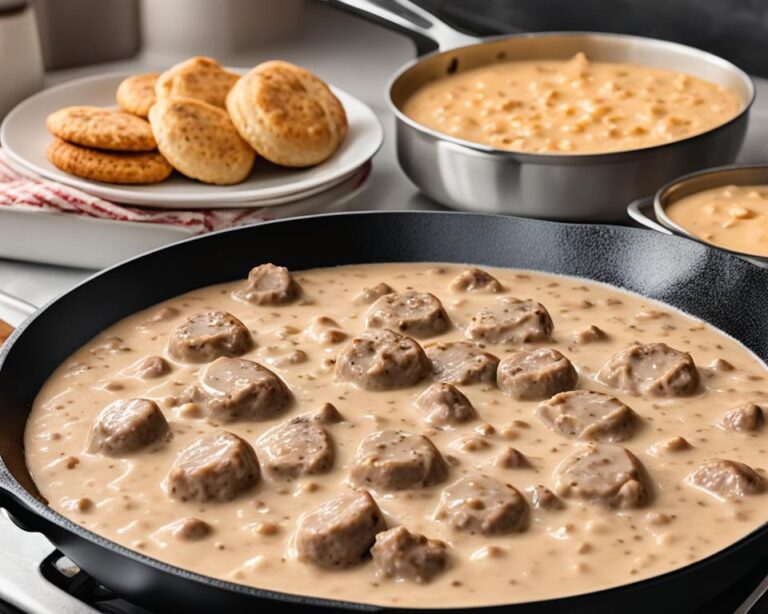 Jimmy Dean Sausage Gravy Recipe   Jimmy Dean Sausage Gravy Recipe 768x614 