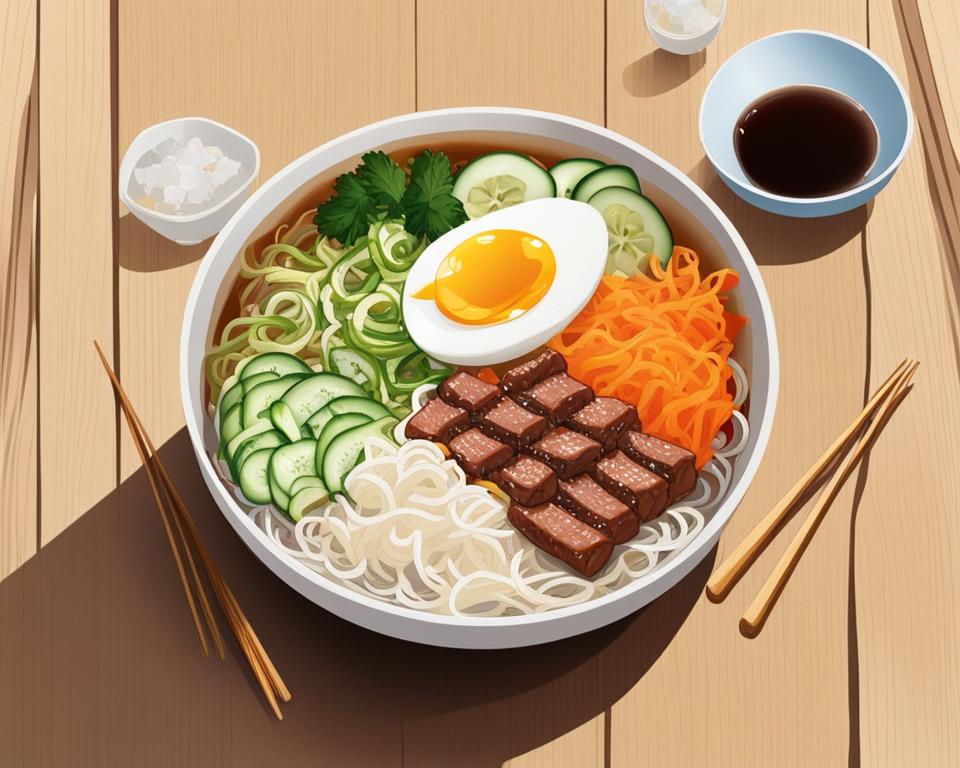 Korean Cold Noodles Recipe
