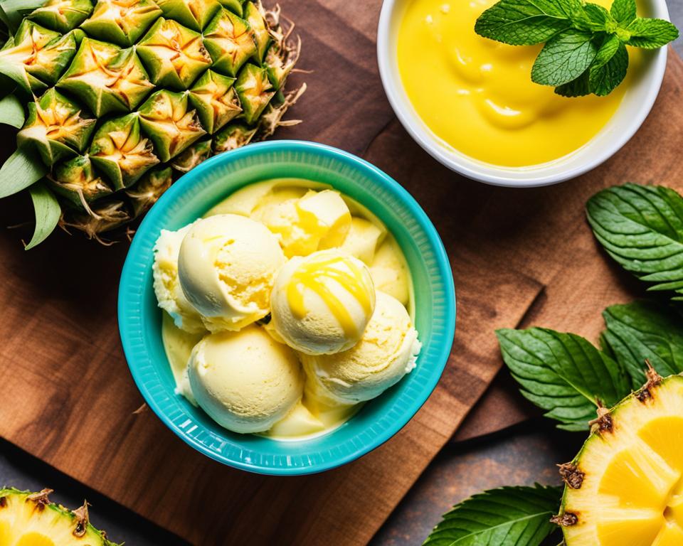 Pineapple Ice Cream Recipe