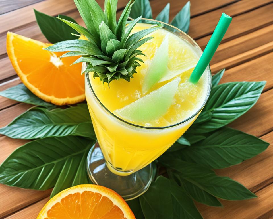 Pineapple Orange Juice Cocktail Recipe