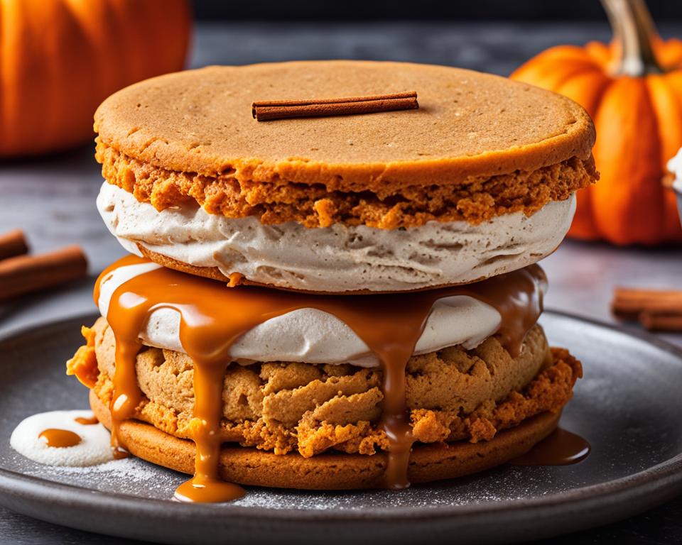 Pumpkin Ice Cream Sandwiches Recipe