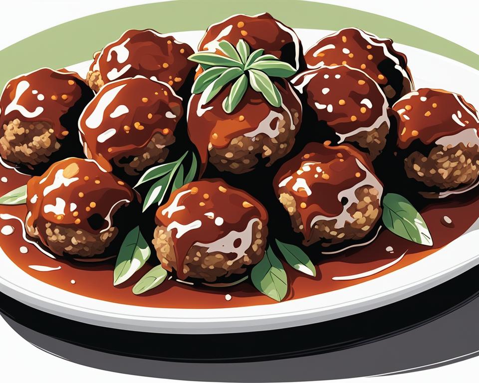 Sticky Meatballs Recipe