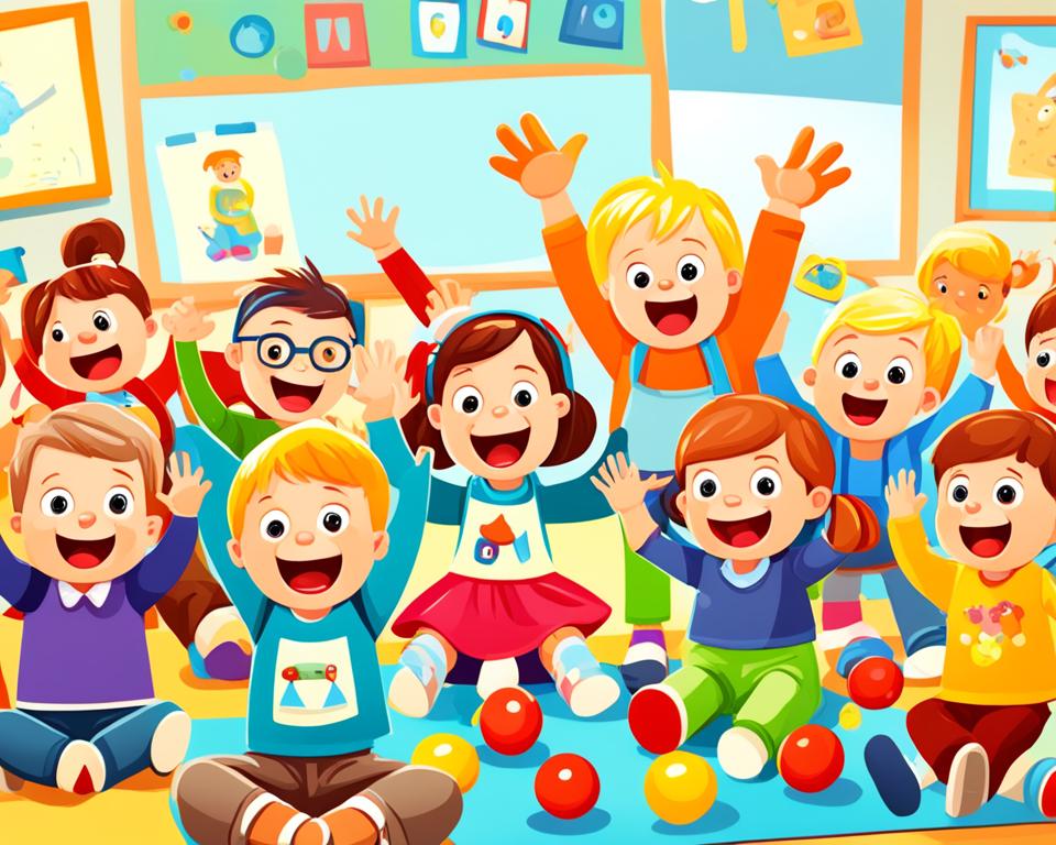 Attention span of kindergarten students