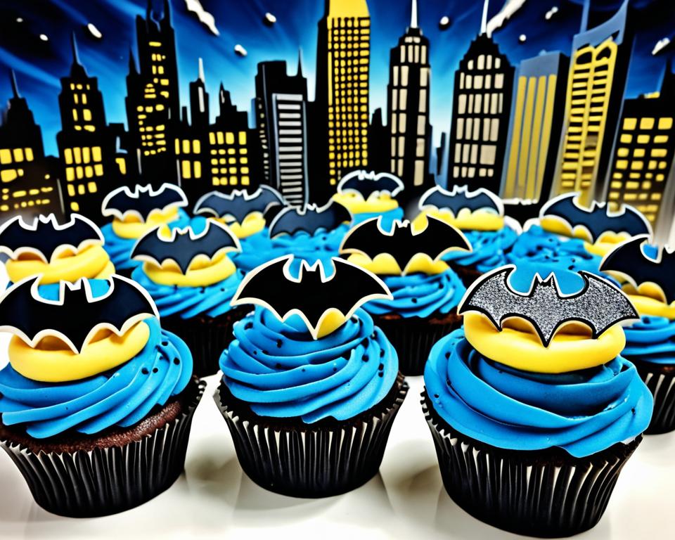 Batman Cupcakes Ideas (Recipe)