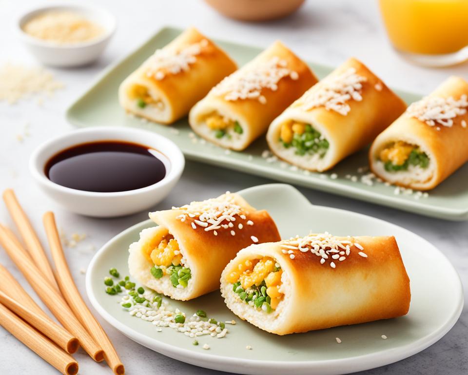 Bean Sprout Egg Rolls