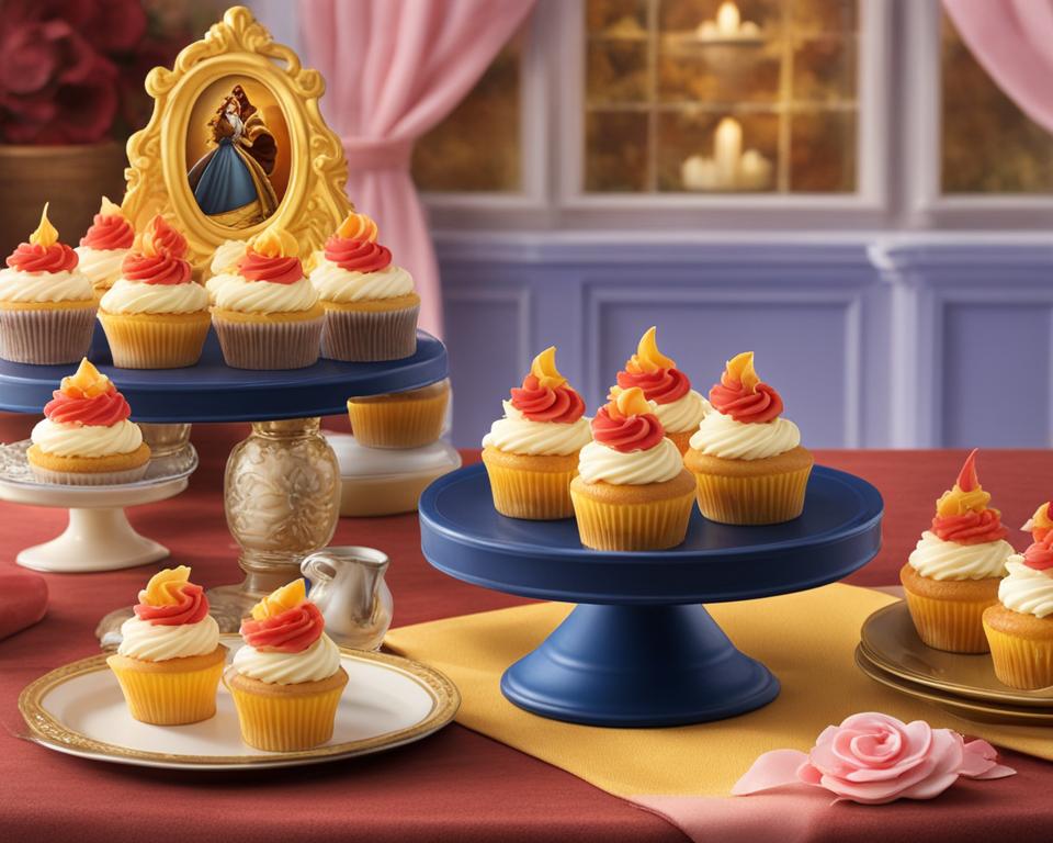 Beauty and Beast Cupcakes (Recipe)